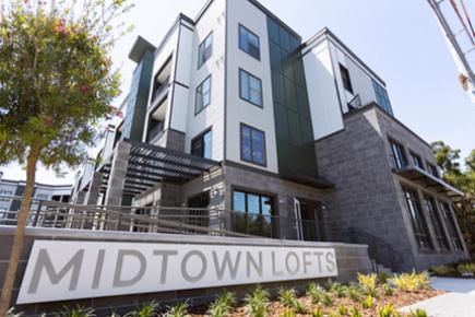 Midtown Lofts provides affordable housing in Lakeland, with financing provided by Florida Community Loan Fund.