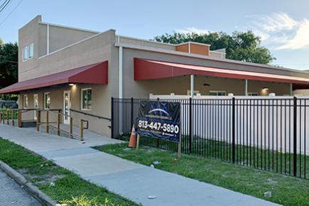 Tampa Heights Jr Civic Assn built a new youth &amp; children’s services building with financing from FCLF.