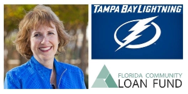Cindy Ross, FCLF Loan Officer, Honored by Tampa Bay Lightning